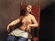 CAGNACCI, Guido The Death of Cleopatra painting